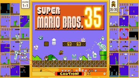 Super Mario Bros 35 Turns The Classic Platformer Into A Battle