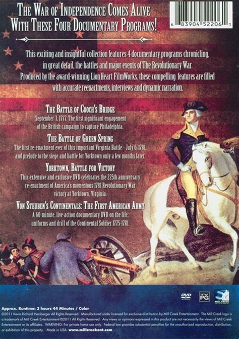 Revolutionary War The Heroes And Battles Dvd Dvd Empire