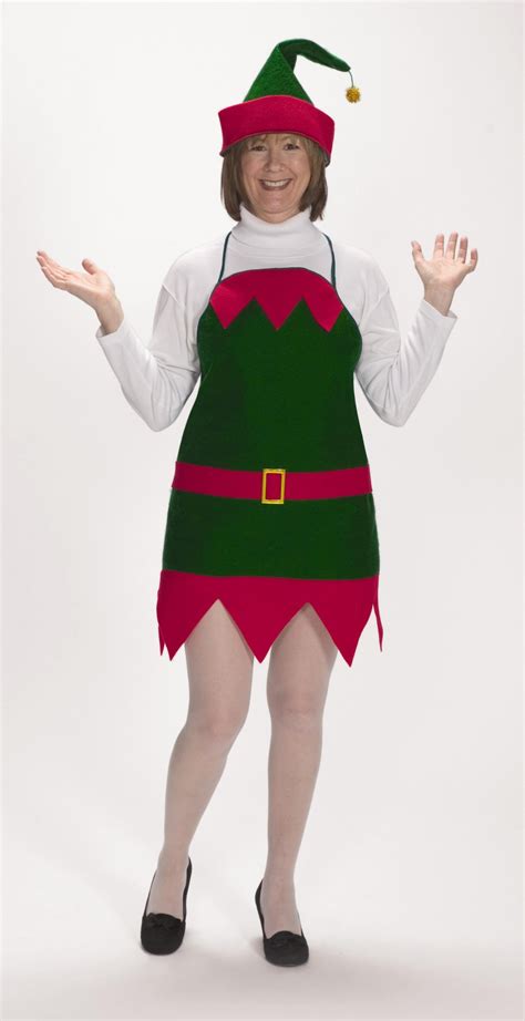 Elf Apron And Hat Shop Classic Claus