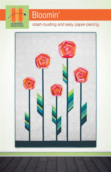 Bloomin Quilt Pattern By Hunter S Design Studio Foundation Paper