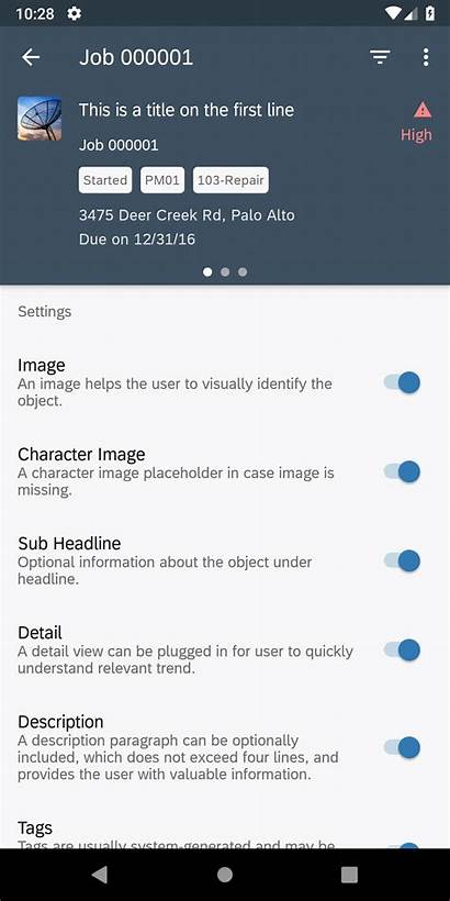 Header Object Phone Sap Android Example Necessary