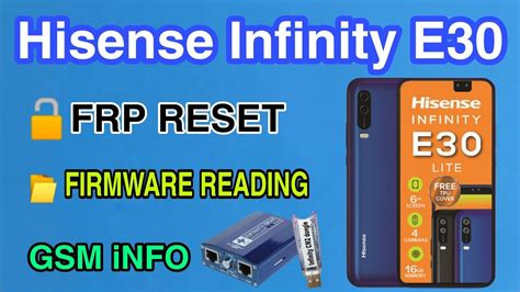 Infinity E30 Frp Reset And Firmware Reading Done By Cm2 Youtube