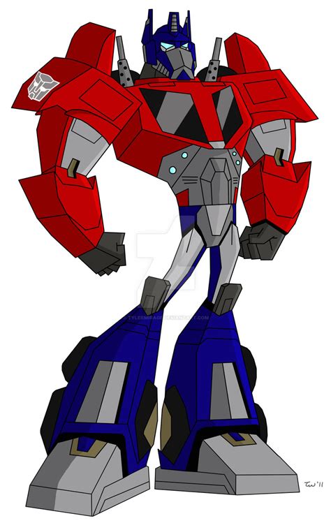 Animated Optimus Prime Prime By Tylermirage On Deviantart