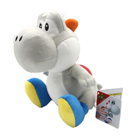 Super Mario Bros 6 Plush White Yoshi San Ei 1393 Official Little