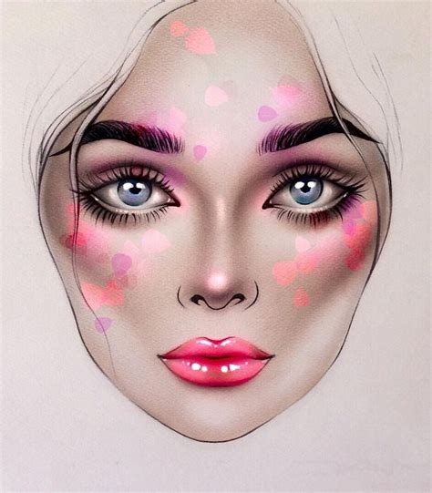 Pin On Face Chart Inspo