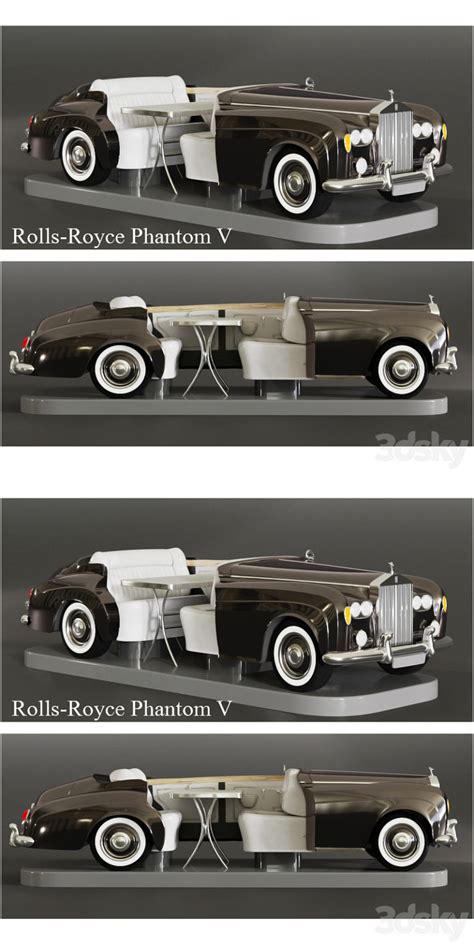 Desire Fx 3d Models Rolls Royce Phantom V 3d Model
