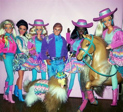 1989 Suncharmwestern Fun Barbie The First Barbie And Th Flickr