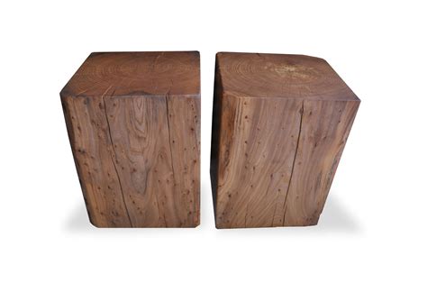 Enjoy free shipping on most stuff, even big stuff. Reclaimed Solid Wood Cube Coffee Tables and Side Tables by ...