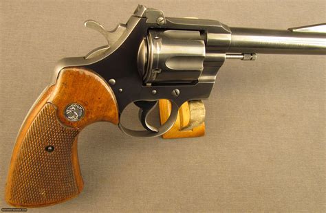 Colt Officers Model Special Revolver 22 Caliber