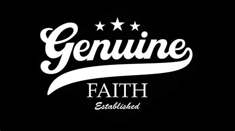Genuine Faith : Week 8 - YouTube