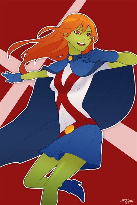Babe Justice Miss Martian By Paper Hero On DeviantArt Miss Martian Babe Justice Superbabe