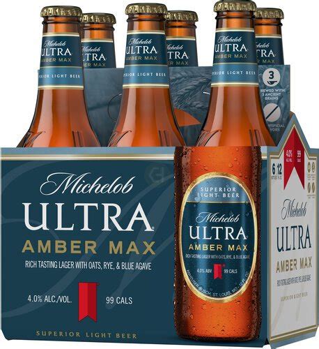 Michelob Ultra Amber Max 12oz Zipps Liquor