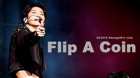 4k 221015 팬콘 Flip A Coin 빅톤 강승식 Focus 직캠 Victon Fanconcert