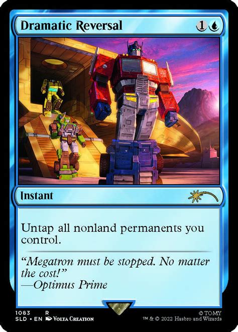 The New Mtg Secret Lair Transformers Still Cant Transform