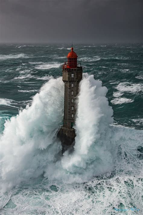 La Jument Lighthouse Lighthouse Storm Lighthouses Photography Storm