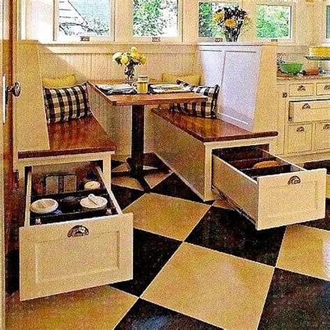 Want to discover art related to diner_booth? Space Saving Booth Style Kitchen Seating/Dining - Tiny ...