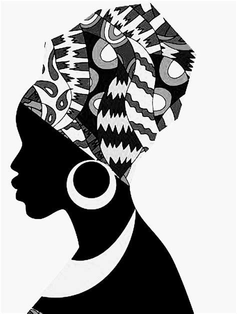 African American Woman Face Profile Vector Image On Vectorstock Artofit