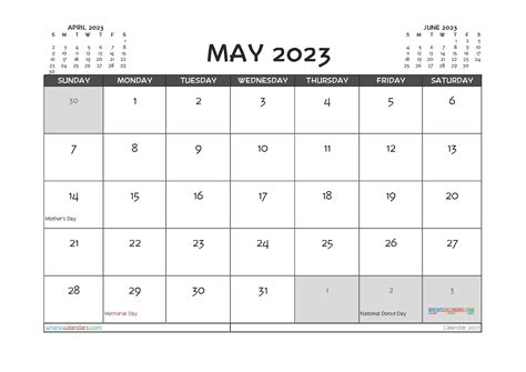 May Of 2023 Calendar