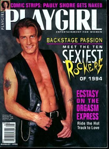PLAYGIRL THE MAGAZINE August 1994 SEXIEST ROCKERS Of 1994 Ecstacy