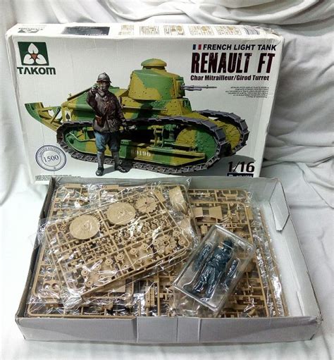 絕版 限量版1500盒 Takom 116 一戰法軍renaeult Ft 坦克模型 興趣及遊戲 玩具 And 遊戲類 Carousell