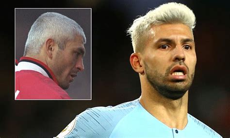 Manchester city star sergio aguero earns phillip schofield comparisons after drastic new look. Aguero on silver hair and how surgery has given him a new ...