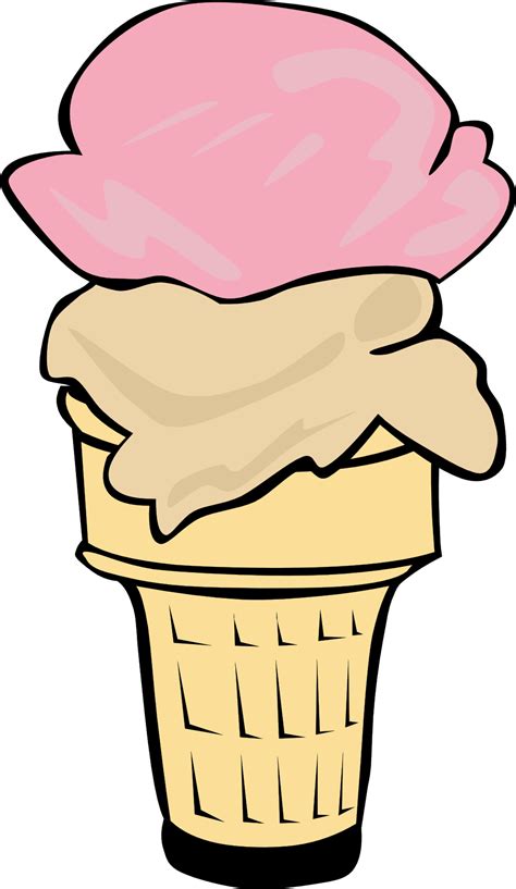 Gambar Ice Cream Cone 0 Images Parlor Clipart Clip Art 8 Di Rebanas