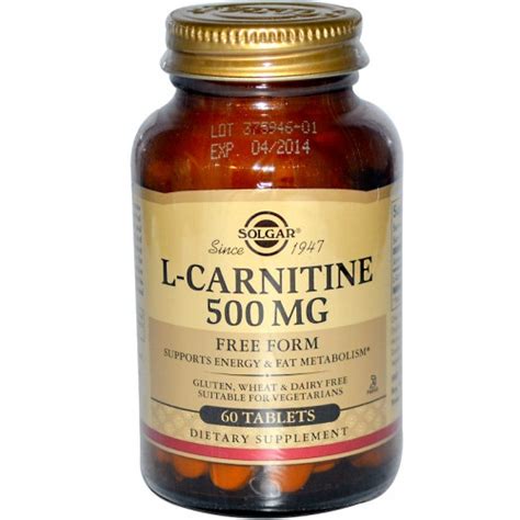 L Carnitine 500 Mg Tablets