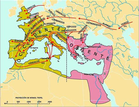 Profesor De Historia Geografía Y Arte Mapas Del Imperio Romano