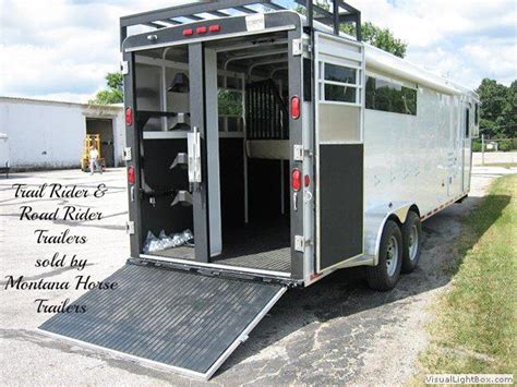 Trail Rider Horse And Road Rider Toy Hauler Trailers Sold By Montana
