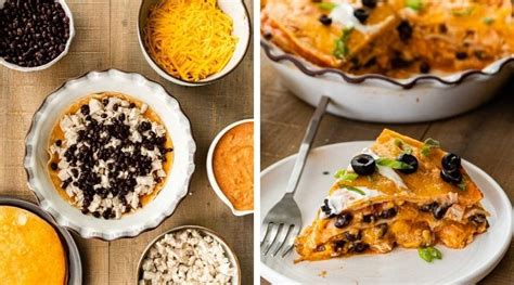 Chicken Tortilla Pie Recipe Dinner Then Dessert