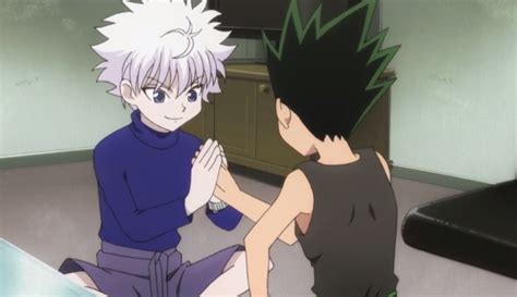 Gon freecss is the 1st character in the hunter x hunter roster. Image - Killua plays with gon.jpg - Hunterpedia