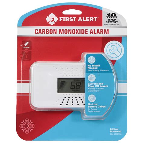 First alert provides a solutionfor detecting the undetected with carbon monoxide alarms. First Alert CO710 10 Year Carbon Monoxide Alarm ...