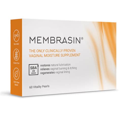 Membrasin For Vaginal Dryness Natural Moisture Supplement