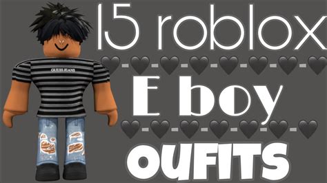 15 Roblox E Boy Outfits Ideas Joyce N Claudia City Youtube
