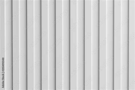 White Corrugated Metal Texture Surface Stock Photo Adobe Stock