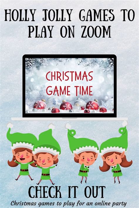 Virtual Christmas Games Bundle For An Online Holiday Party For Etsy