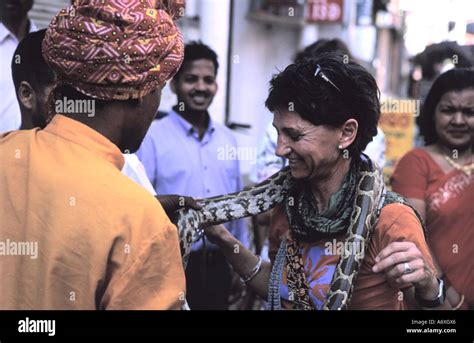 Woman Snake Charmer High Resolution Stock Photography And Images Alamy