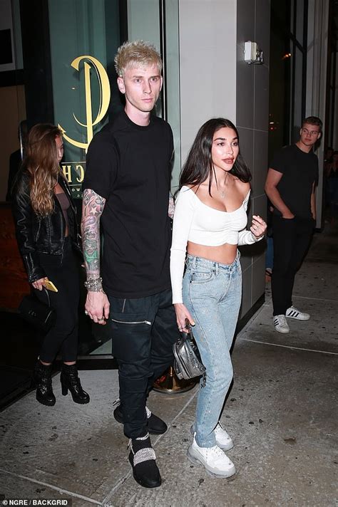 Machine gun kelly is a stage name of american rapper richard colson kelly. Chantel Jeffries and Machine Gun Kelly at Catch in LA ...