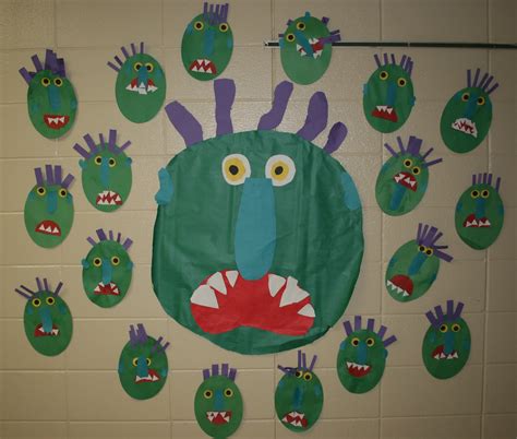 Families in england will be spending more time together at home this month. Mrs. Mayas' Kindergarten: Green Monsters & Shape Monsters