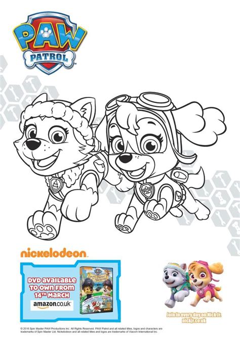 Paw Patrol Liberty Coloring Pages