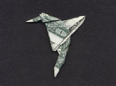 Hummingbird Money Origami Animal Bird Made Of Real Dollar Bills
