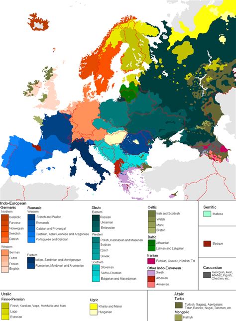 Ethno Linguistic Map Of Europe Ii A Stone In The Road