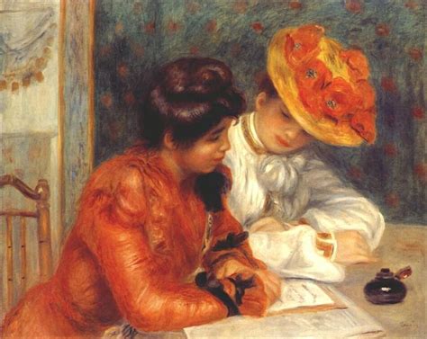 The Letter 1900 Pierre Auguste Renoir