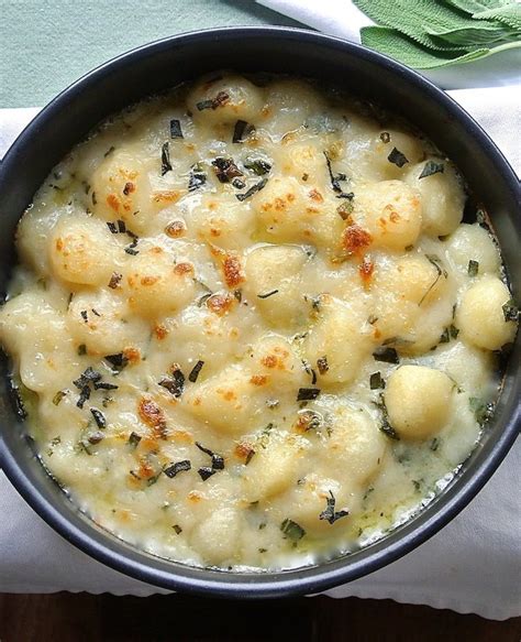 Baked Gnocchi With Sage And Cheese Recipe Stl Cooks