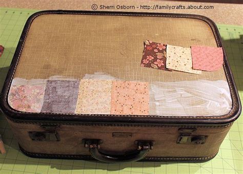 Decoupage Basics Tips And Tricks Decoupage Suitcase Diy Suitcase