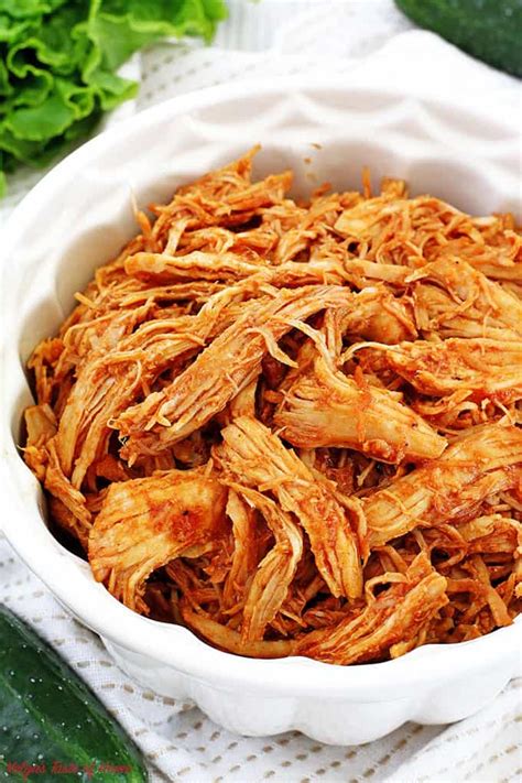 Bbq pulled chicken instant pot. Easy Instant Pot Pulled BBQ Chicken Recipe - Valya's Taste ...