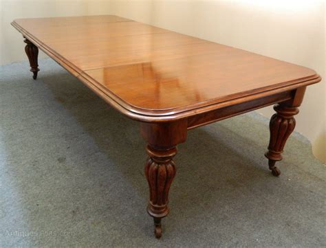 Large Extending Mahogany Dining Table Antiques Atlas