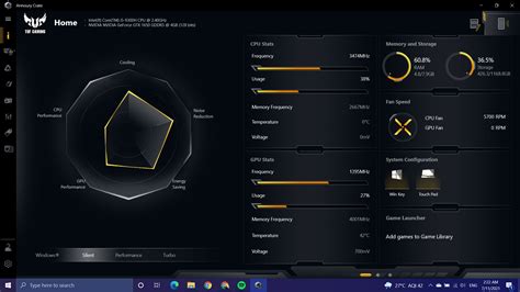 Asus Tuf Cpu Fan At 5800 And Gpu Fan At 0 Rpm Rasus