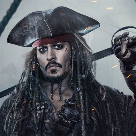 K Wallpaper Captain Jack Sparrow K Wallpaper Download