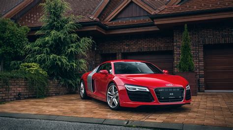 1600x900 Audi R8 Red 1600x900 Resolution Wallpaper Hd Cars 4k